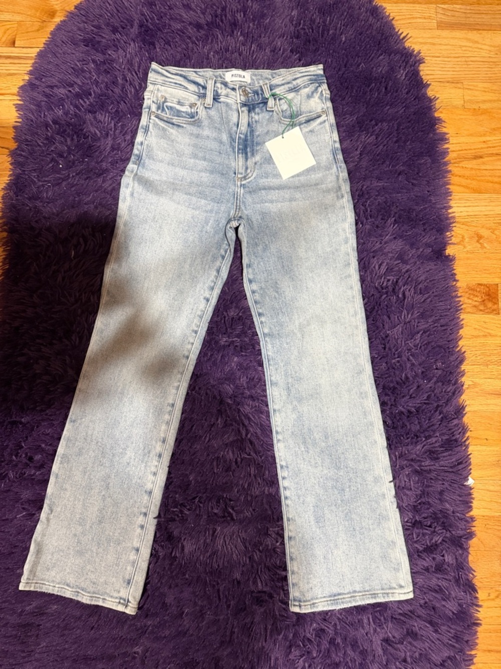 pistola Light Blue Straight-Leg Jeans